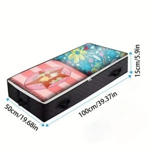 Caja de almacenamiento con asas: Fácil acceso y organización óptima