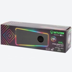 Alfombrilla Gaming XXL Battletron Chroma RGB - 90x30cm