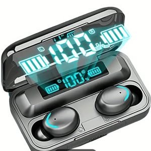 Auriculares Inalámbricos Táctiles: Sonido Estéreo HD y Batería de Larga Duración