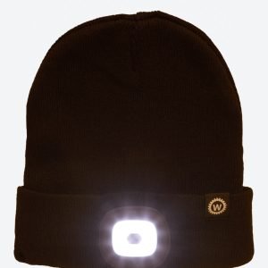 Gorro de trabajo con luz 40 lúmenes: perfecto para tareas nocturnas