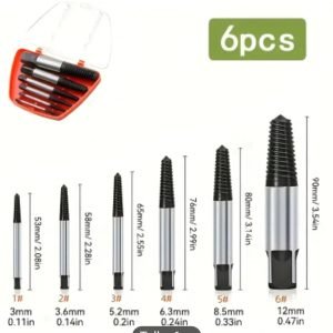 Juego de extractores de tornillos profesional