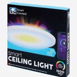 Lampara con luz inteligente 1500 lúmenes: controla tu ambiente